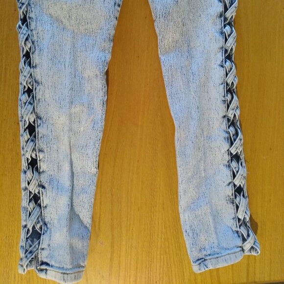 Vintage L.A. 37  LJA170 Acid Wash Denim Jeans - Picture 3 of 10